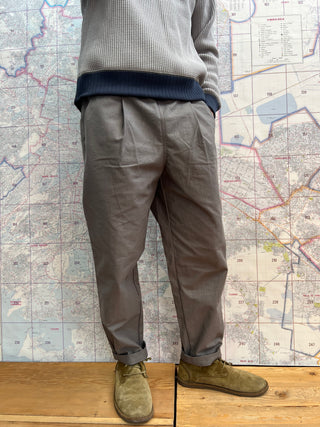 Back Nep Umps Pants True Grey JM4507 Jackman