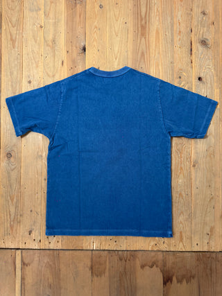 Jackman Pocket T shirt Azul Desgastado Camiseta