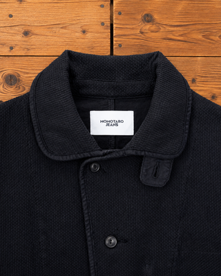 Chamarra Sashiko Indigo Momotaro