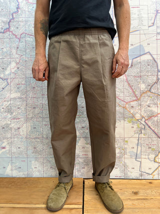 Back Nep Umps Pants Sepia JM4507 Jackman