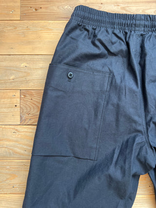 Back Nep Umps Pants Black JM4507 Jackman