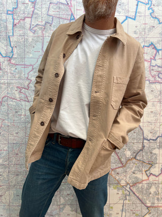 Vetra French Chore Jacket Chalk