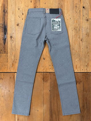 Weird Guy Heather Gray 13.5 oz Naked and Famous Denim