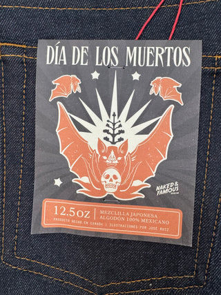 Dia de los Muertos 3 Weird Guy Naked and Selvedge Denim