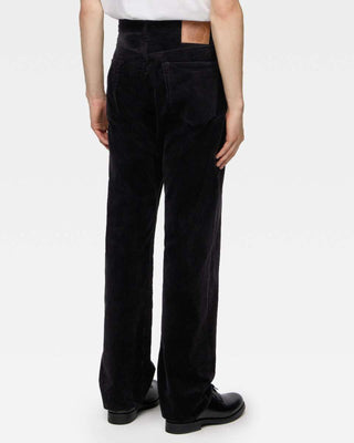 Momotaro #100 Straight Corduroy Negro