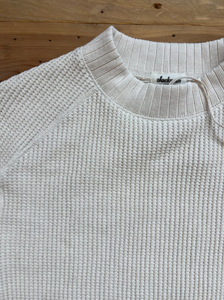 Waffle Ivory Jackman Suéter