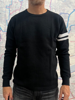 Camiseta de manga larga térmica Momotaro Black