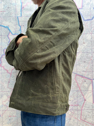 RJ-1 Riders Jackets Waxed Canvas Olive Freenote Cloth