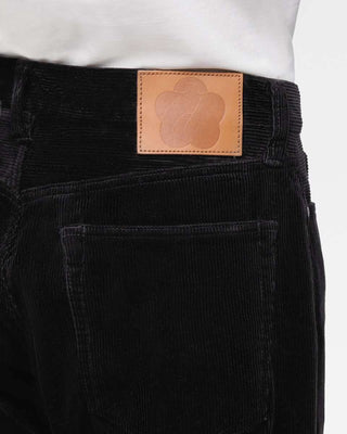 Momotaro #100 Straight Corduroy Negro