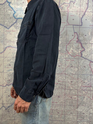 Chambray Camisa de Trabajo omoto Denim