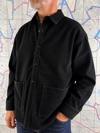 Sashiko Camisa Grande Black Japan Blue Jeans