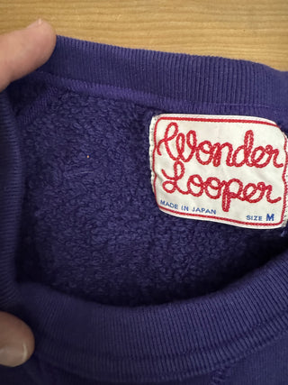 Wonder Looper Super Looper French Terry Crewneck Morado