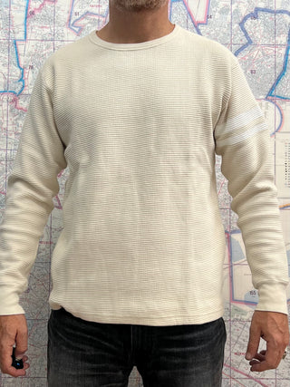 Camiseta de manga larga térmica Momotaro Ecru