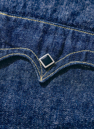 SWD L01 10 oz Selvedge Western Shirt Samurai