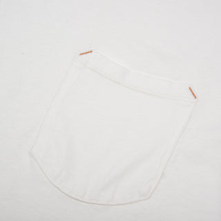 9 oz Pocket tee Freenote Cloth Blanca