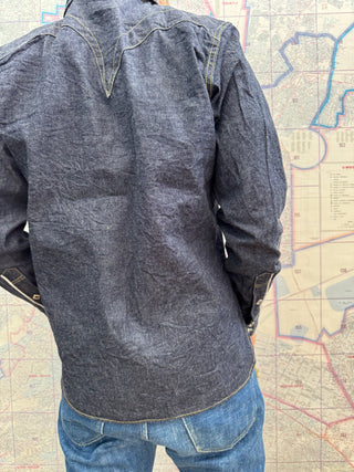 SWD L01 10 oz Selvedge Western Shirt Samurai
