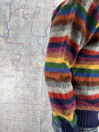 Shaggy Bear Multiple Stripes Spaced Up Howlin