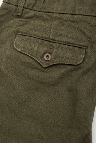 Worker Chino 14 oz Slub Army Freenote Cloth