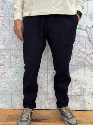 JBPT1004 Sashiko Indigo Pants