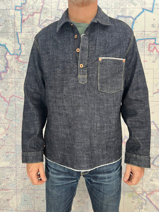 F2384 Pullover de Mezclilla FOB Factory