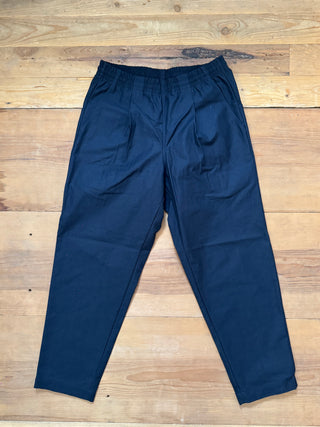 Back Nep Umps Pants Jackman Dark Navy