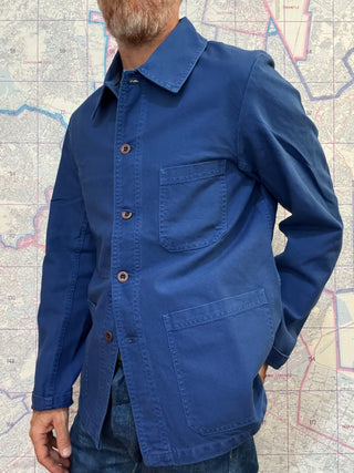 Vetra French Chore Jacket Peacock Chamarra