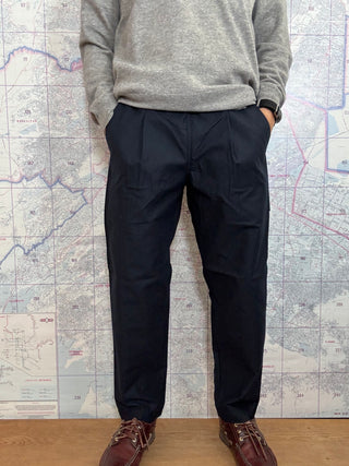 Back Nep Umps Pants Jackman Dark Navy