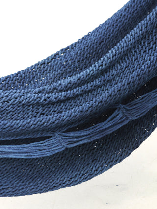 Hamaca Oaxaqueña teñida en Indigo