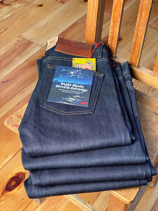 Super Guy Night Shade Stretch Selvedge