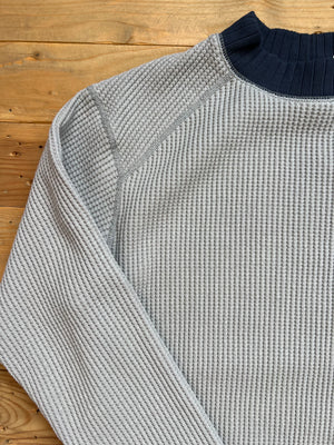 Waffle  Navy Jackman Suéter