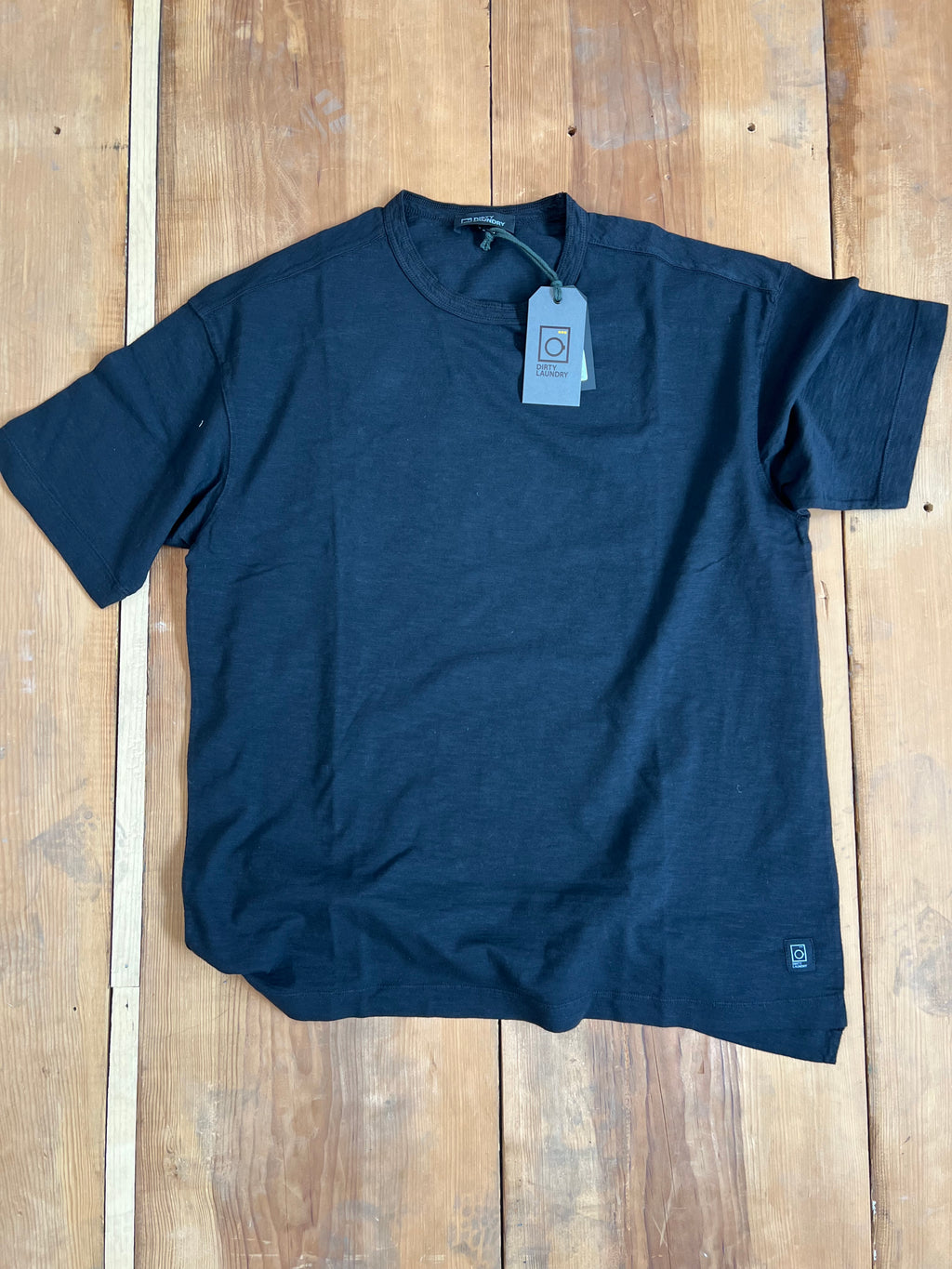 Dirty Laundry Double Layer T shirt Black