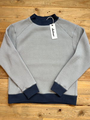 Waffle  Navy Jackman Suéter