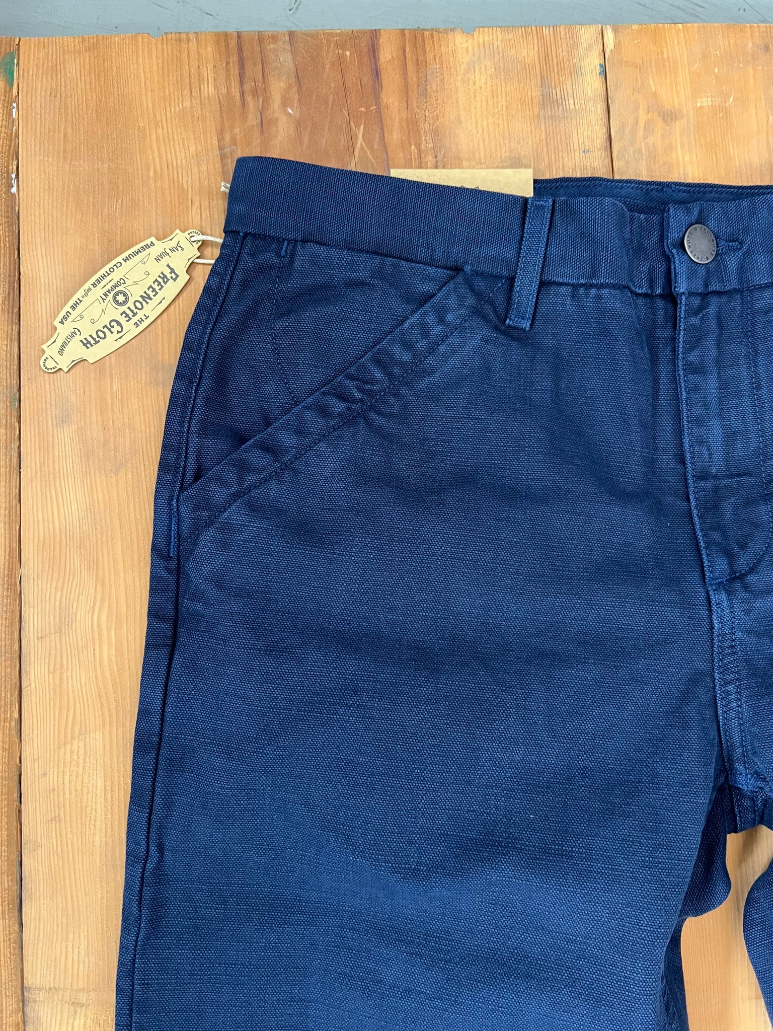 Worker Chino Indigo Blue