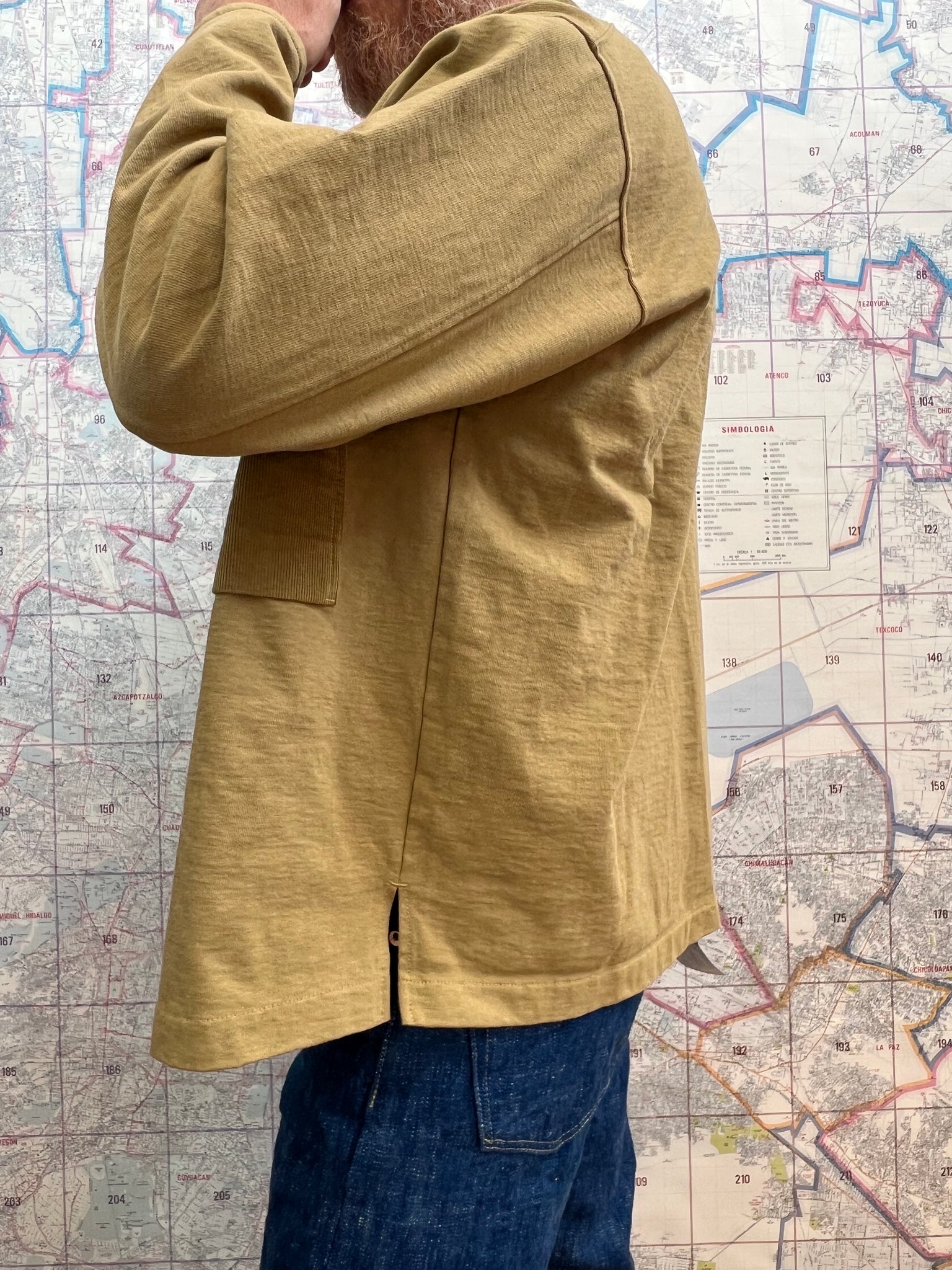 Dotsume BB Shirt Jackman Moss