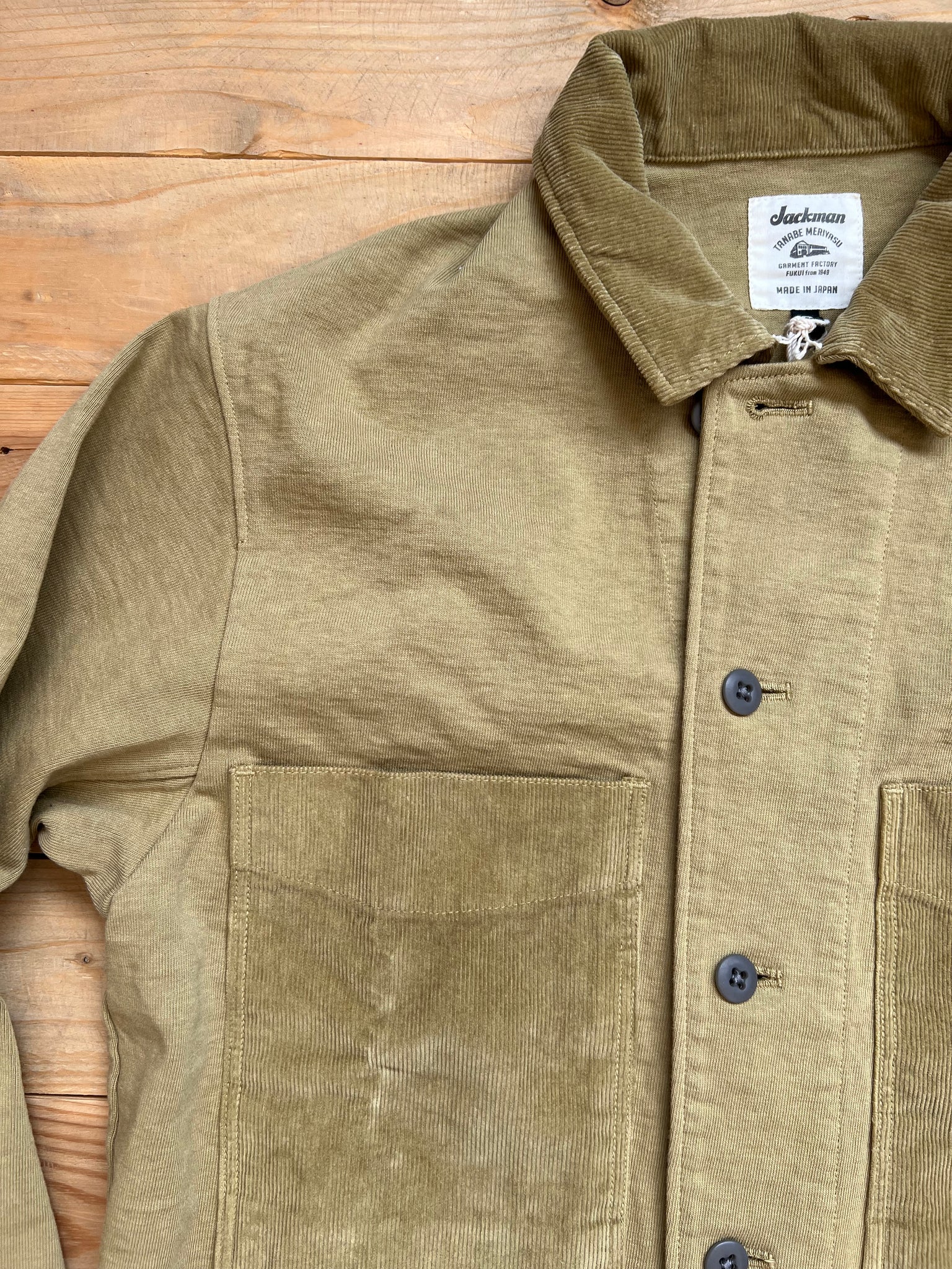 Dotsume BB Shirt Jackman Moss