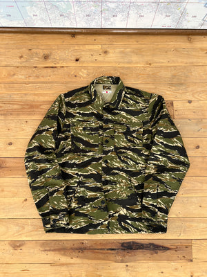 Tiger Camo Overshirt 8 oz ripstop Benzak