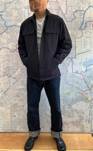 Navy Overshirt 8 oz ripstop