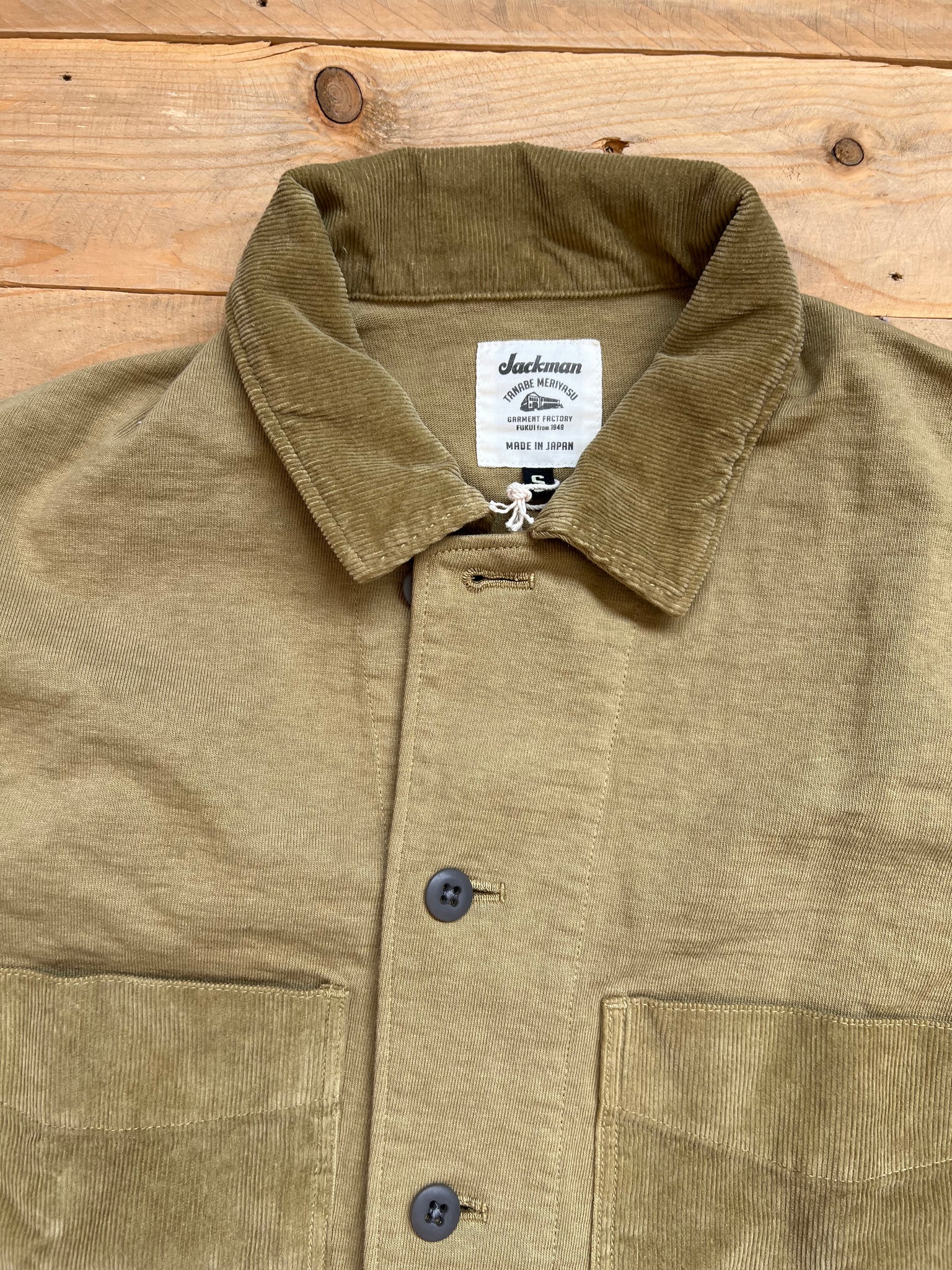 Dotsume BB Shirt Jackman Moss
