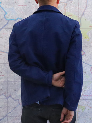 Vetra French Chore Jacket (Moleskin. Azul Indigo)