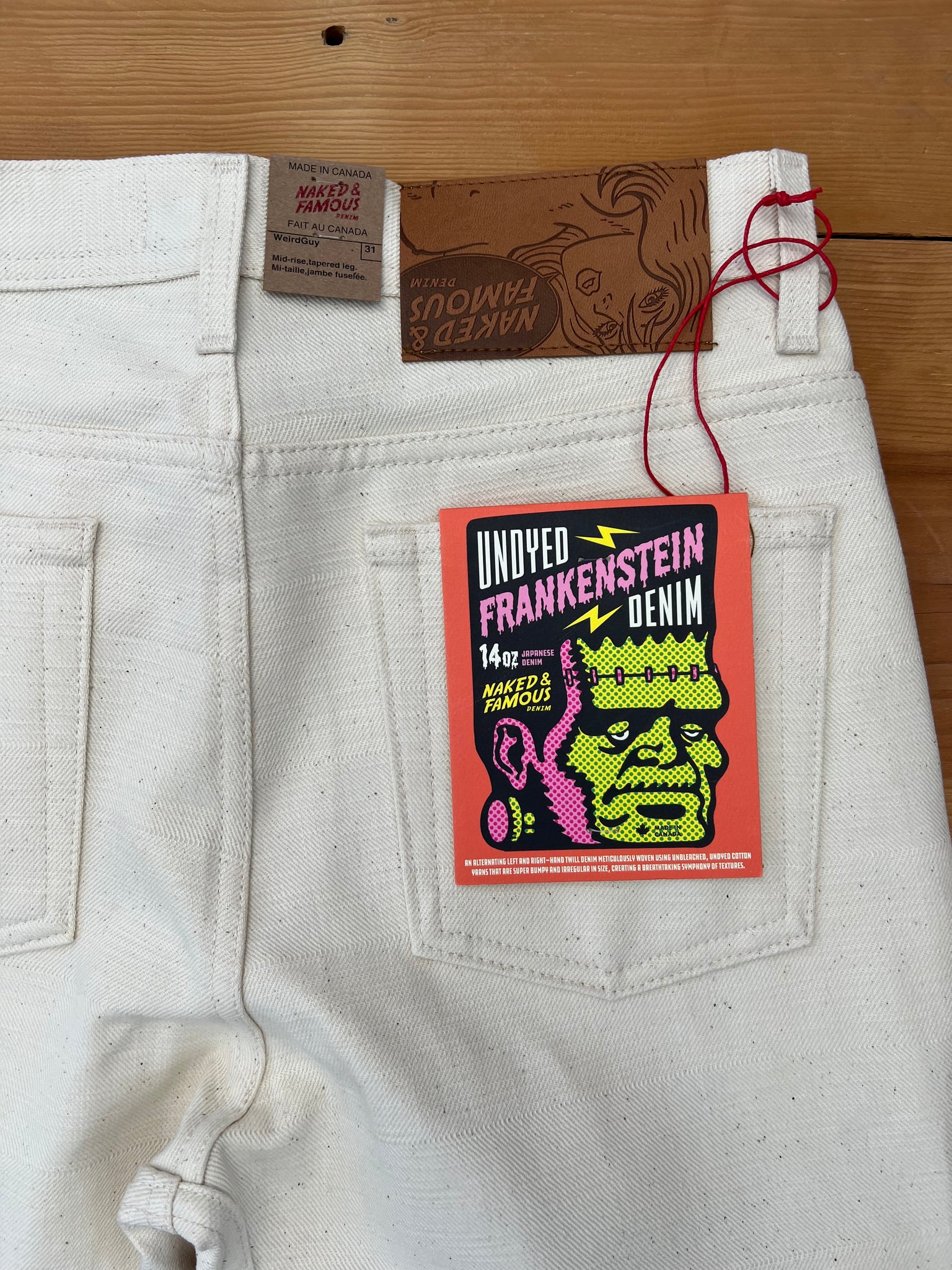 Frankenstein Denim Weird Guy