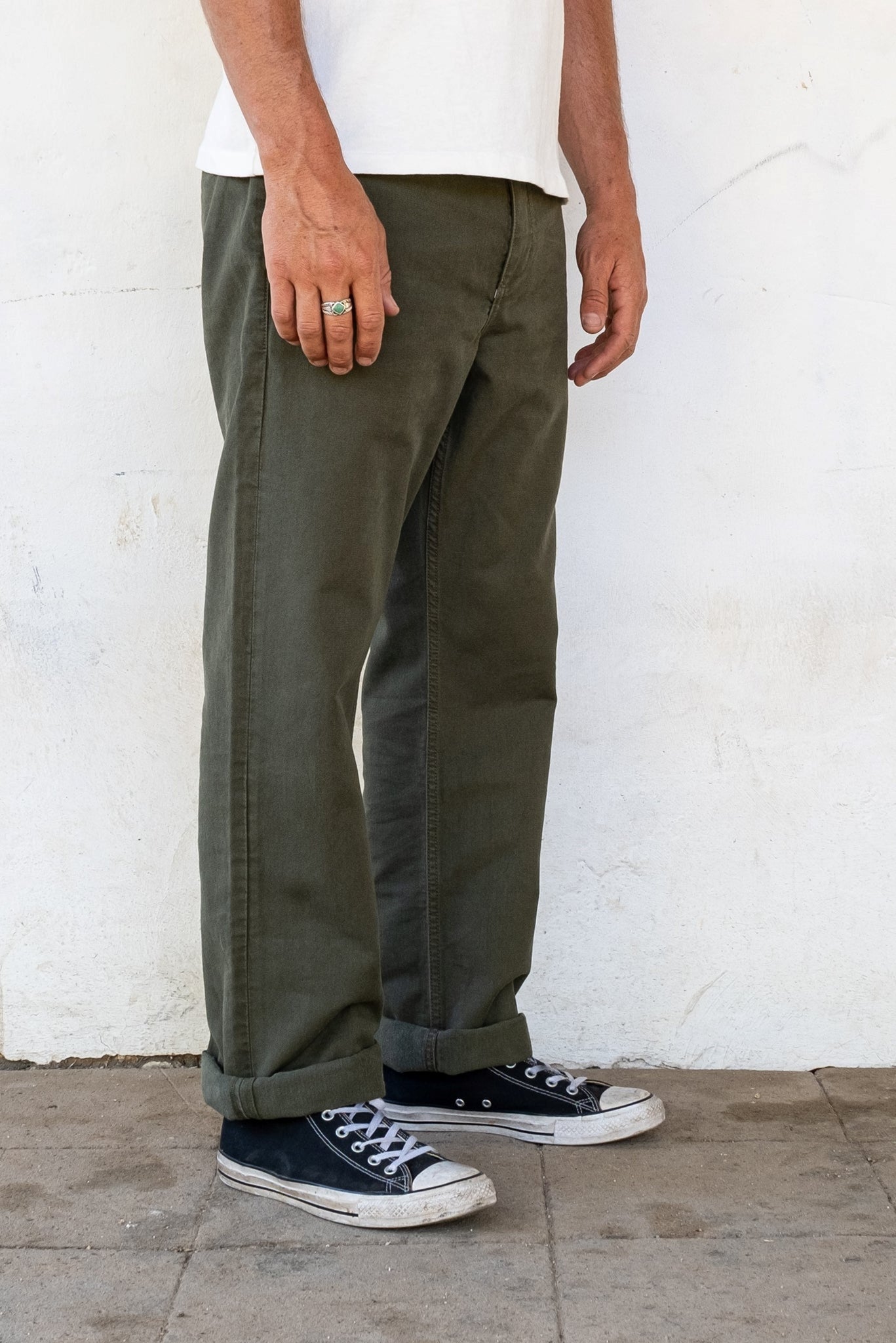 Deck Pant Army Green