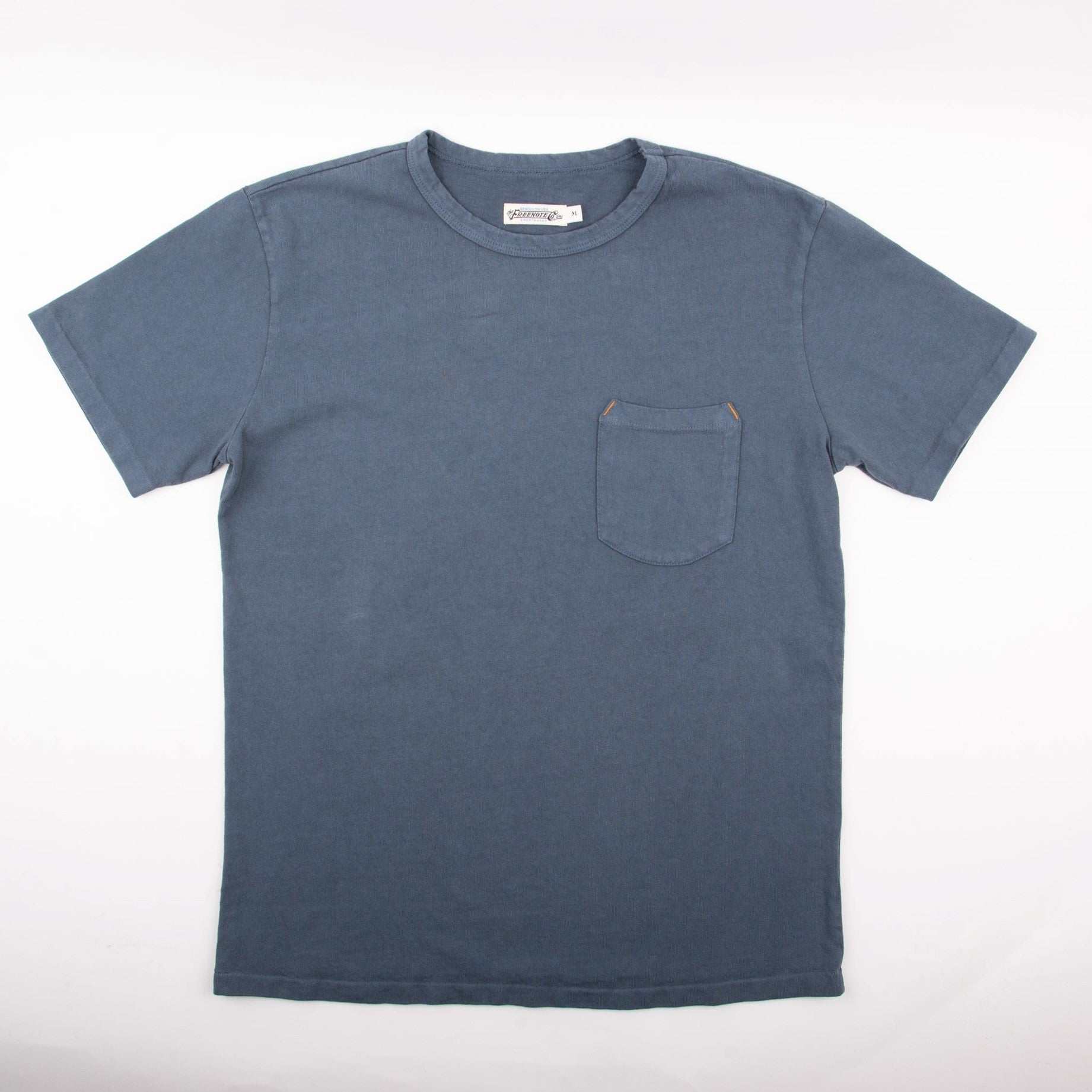 Faded Blue l T shirt 13 oz Freenote