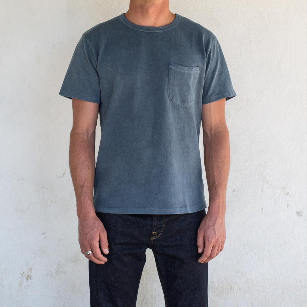 Faded Blue l T shirt 13 oz Freenote