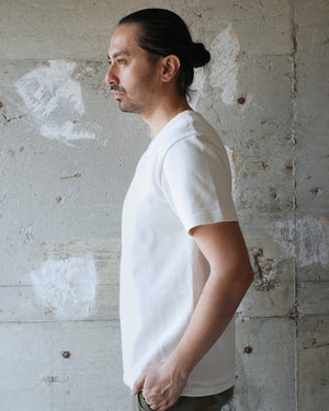 White Double Heavyweight Tee Wonderlooper