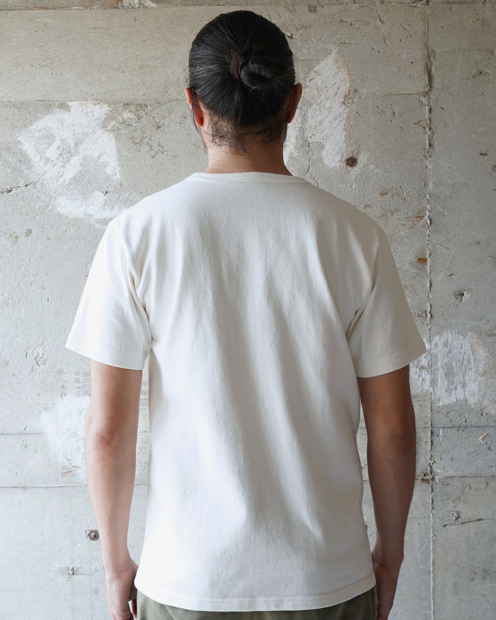 White Double Heavyweight Tee Wonderlooper